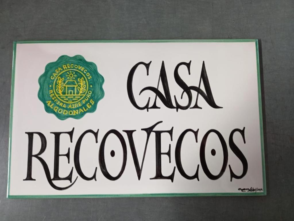 Casa Rural Recovecos Algodonales Exteriör bild